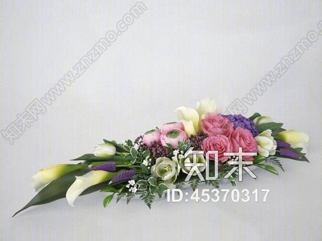 花3D模型下载【ID:45370317】