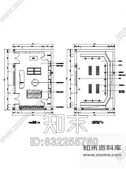 图块/节点体育用品店平面图cad施工图下载【ID:832255760】