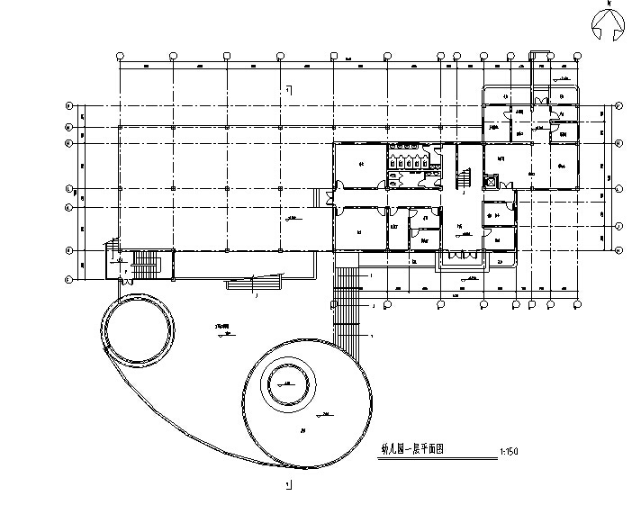 [合集]7套多层剪力墙结构幼儿园建筑施工图cad施工图下载【ID:151549177】