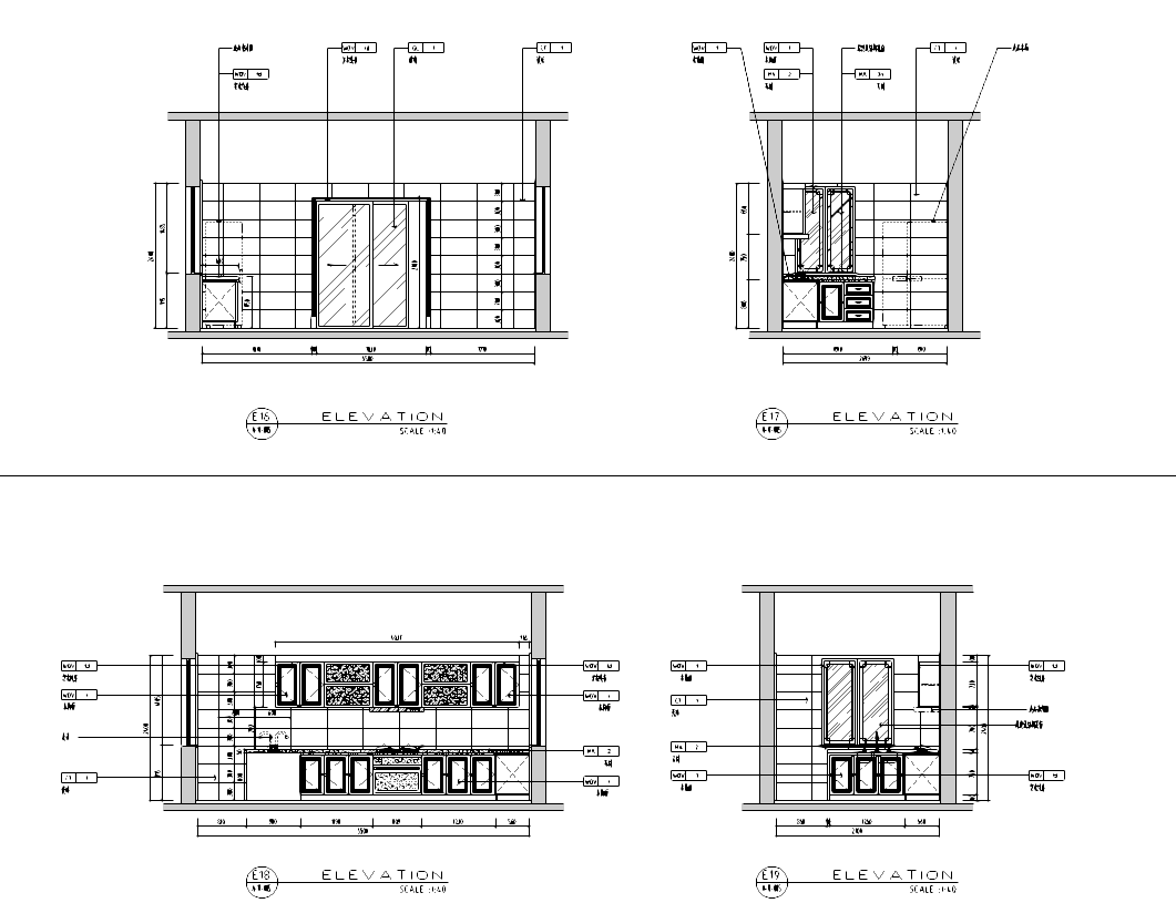 [江苏]常熟市辛庄二层别墅A楼室内设计施工图cad施工图下载【ID:161778116】