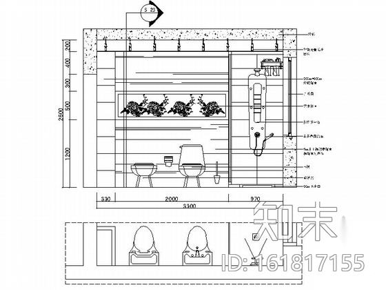 [云南]中式风格四层别墅室内装修设计CAD施工图cad施工图下载【ID:161817155】