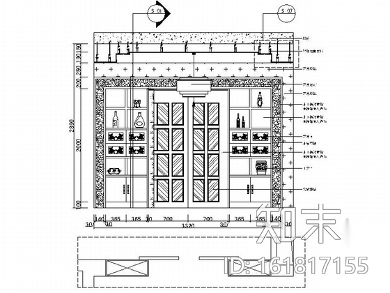 [云南]中式风格四层别墅室内装修设计CAD施工图cad施工图下载【ID:161817155】