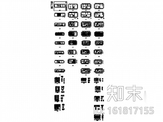 [云南]中式风格四层别墅室内装修设计CAD施工图cad施工图下载【ID:161817155】