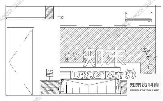 图块/节点一些卧室和玄关的立面图cad施工图下载【ID:832185790】