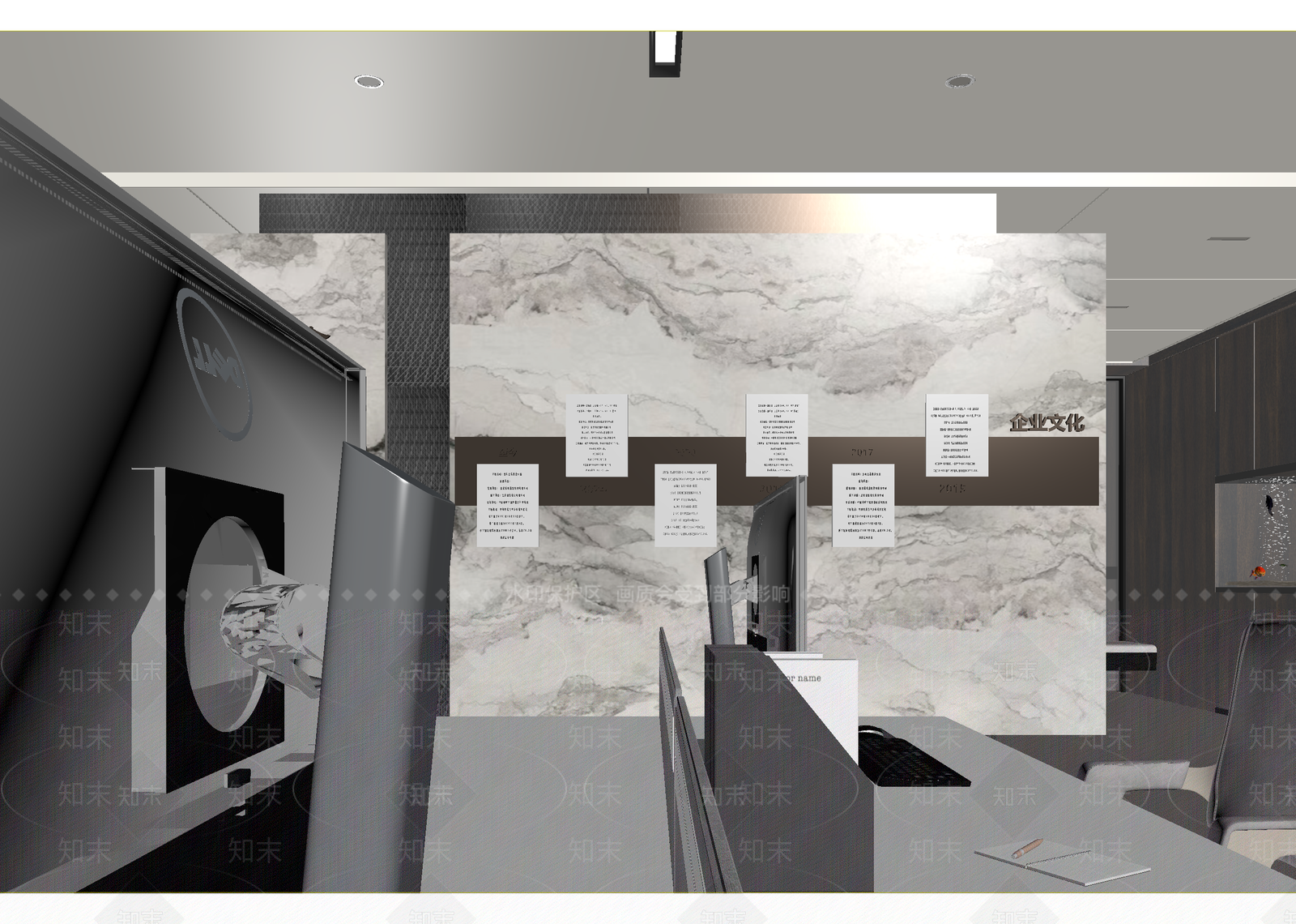 现代接待室3D模型下载【ID:1215150757】