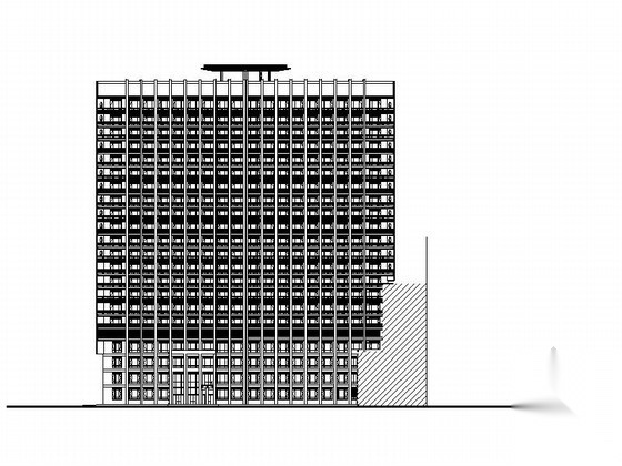 [上海]某知名大学附属医院22层门急诊医疗综合楼施工图施工图下载【ID:160722154】