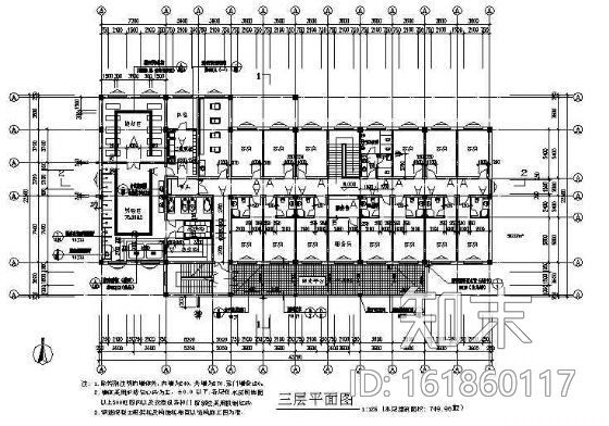 洗浴中心全套建施图施工图下载【ID:161860117】