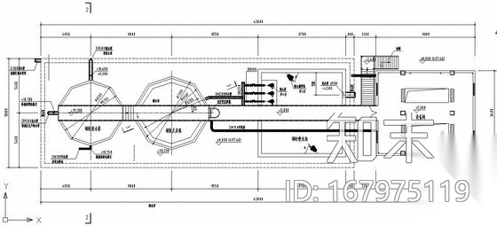 某石材城废水处理站工艺图施工图下载【ID:167975119】