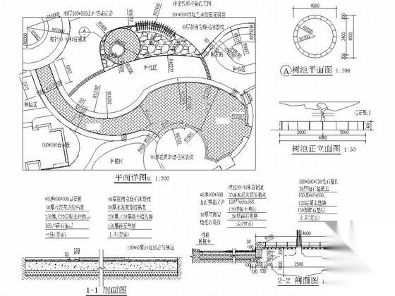 [台州]经济适用房园林绿化工程施工图施工图下载【ID:161086168】