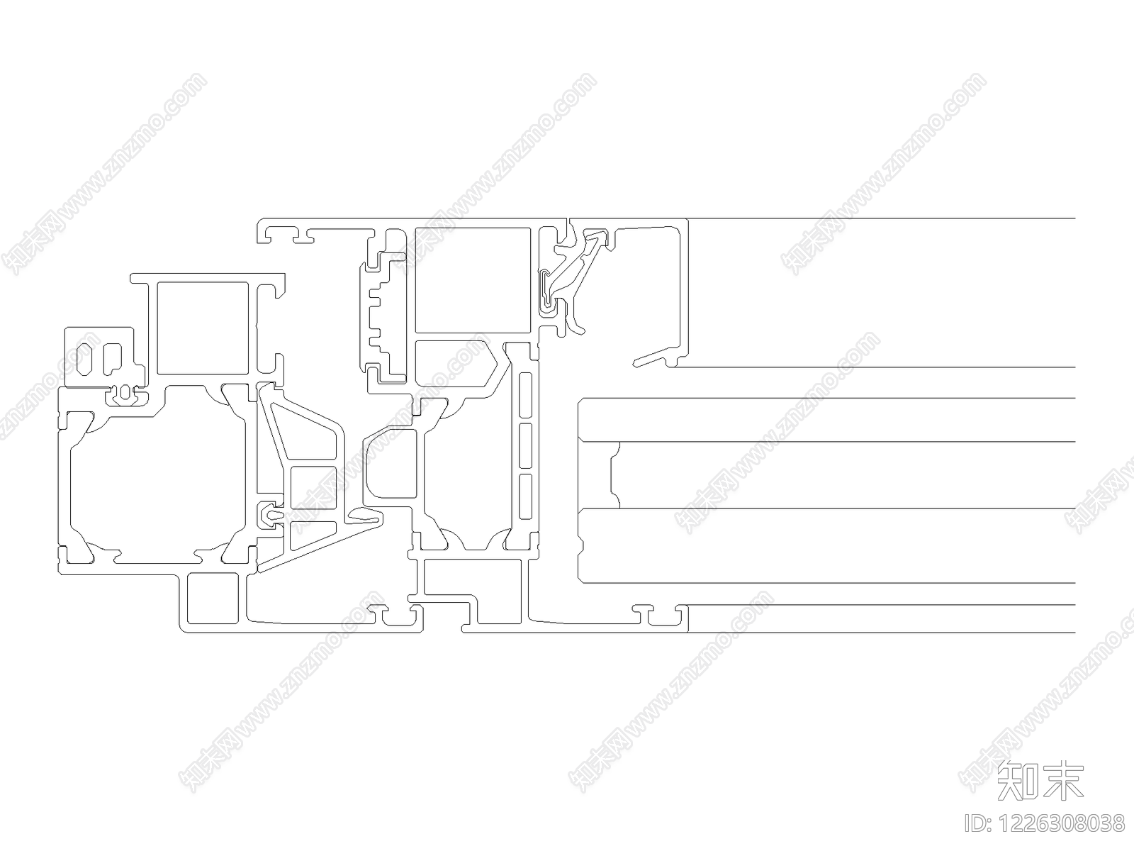 五金管件cad施工图下载【ID:1226308038】