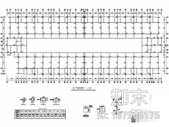 [江西]三层砖混结构宿舍楼结构施工图施工图下载【ID:167966175】