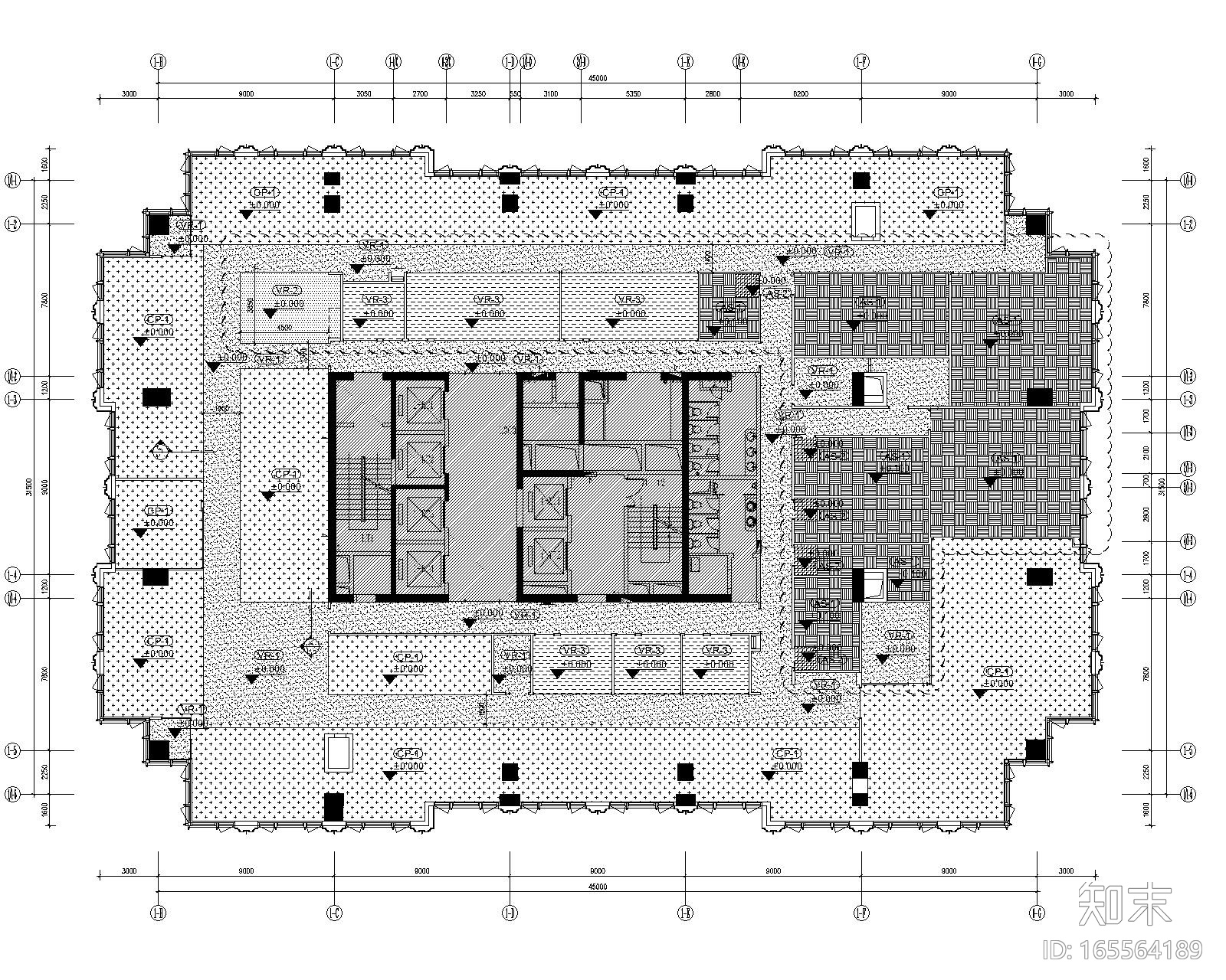 [广东]BSD-小米深圳研发中心办公室装修CAD施工图+效果...施工图下载【ID:165564189】