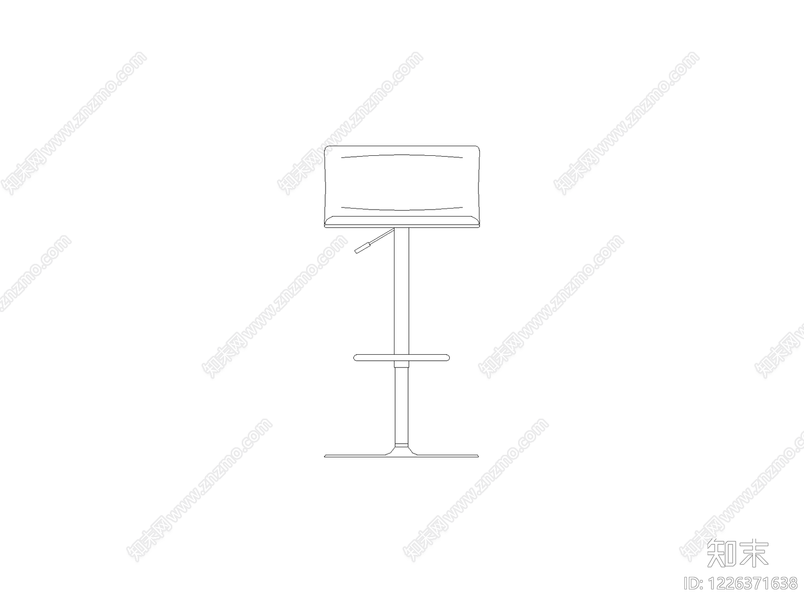 椅子CAD图纸