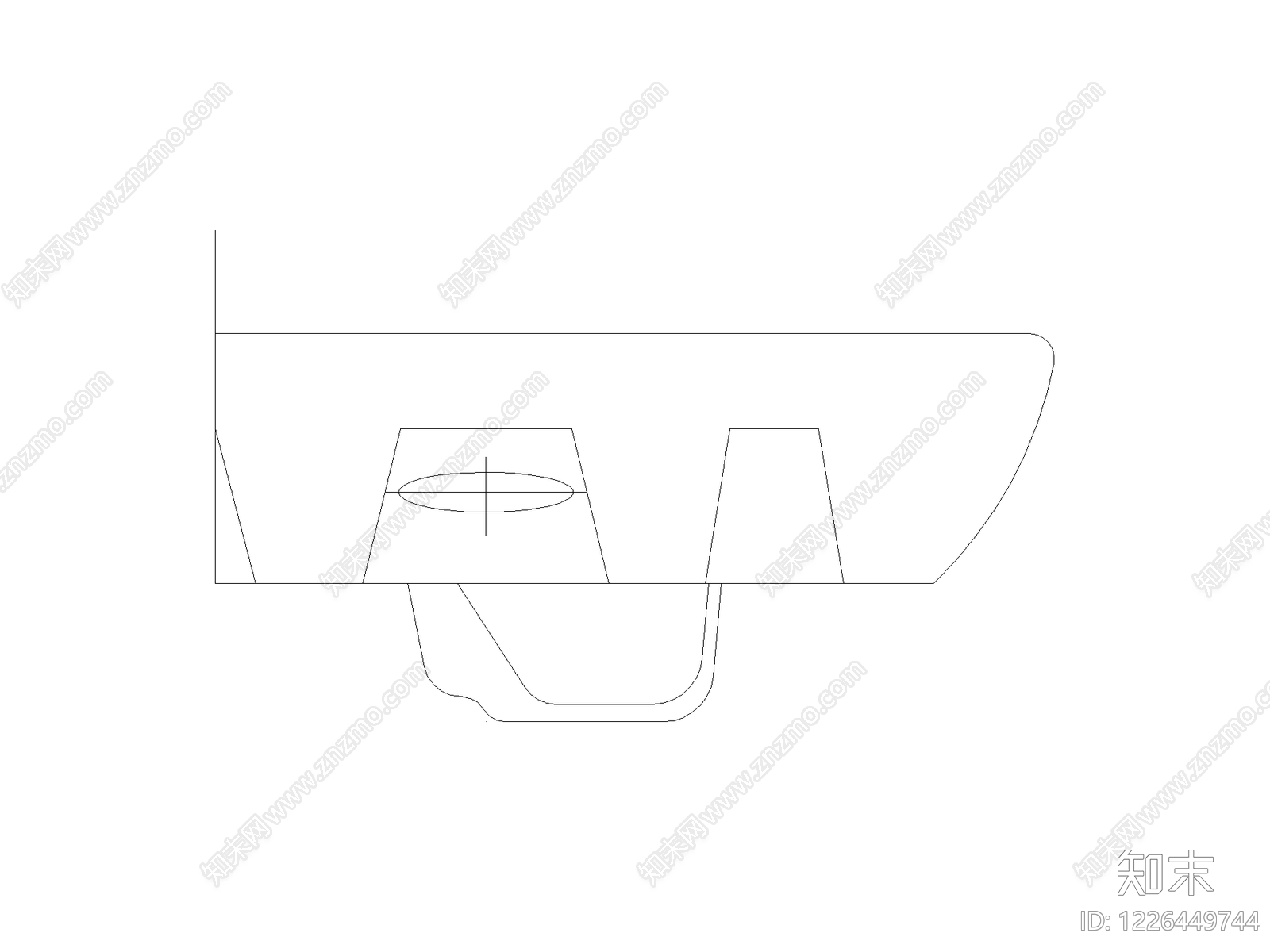 卫浴设施cad施工图下载【ID:1226449744】