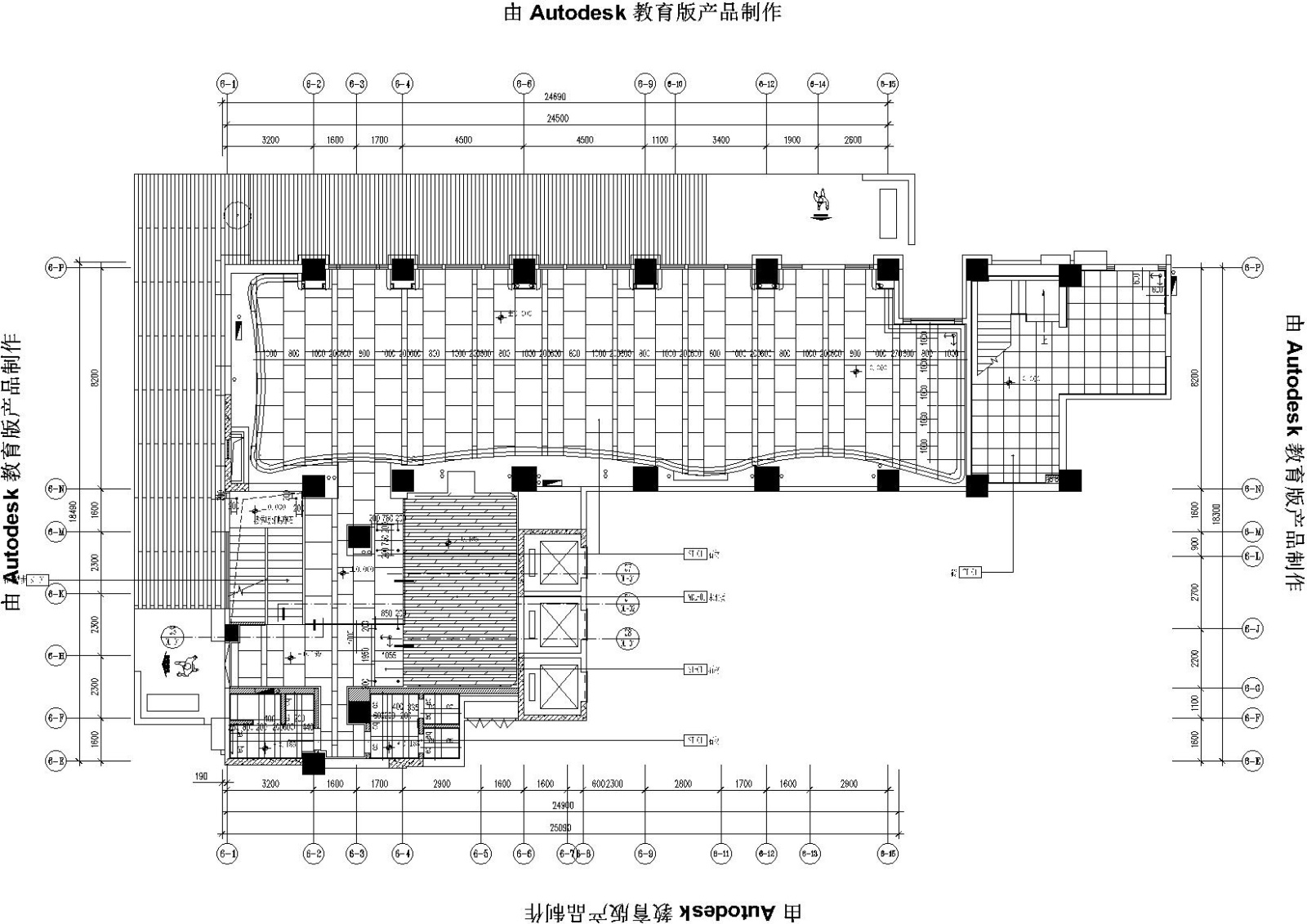 天津项目售楼处施工图+PPT&PDF方案+效果图cad施工图下载【ID:160413198】