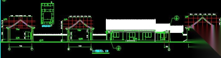 179套中式风格古建筑施工图cad施工图下载【ID:151537137】