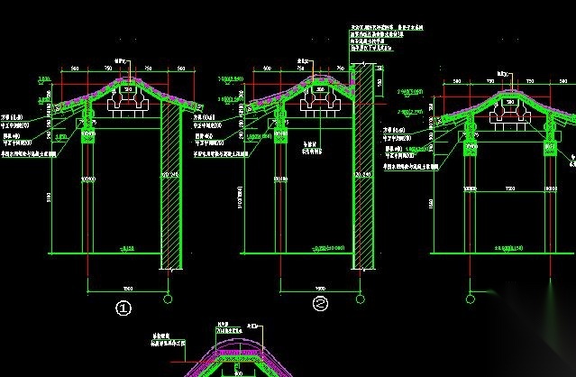 179套中式风格古建筑施工图cad施工图下载【ID:151537137】