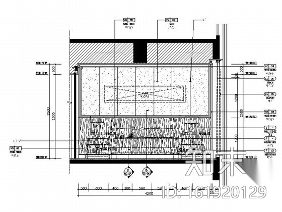 [广东]连锁豪华五星级酒店套房装修施工图cad施工图下载【ID:161920129】