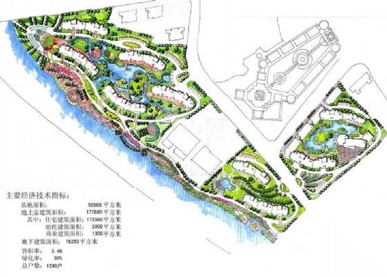 居住区景观规划设计方案施工图下载【ID:161116125】