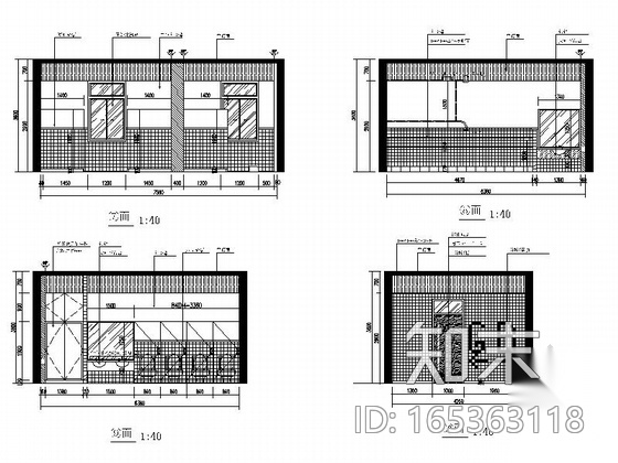 [上海]四层双语学校室内设计施工图施工图下载【ID:165363118】