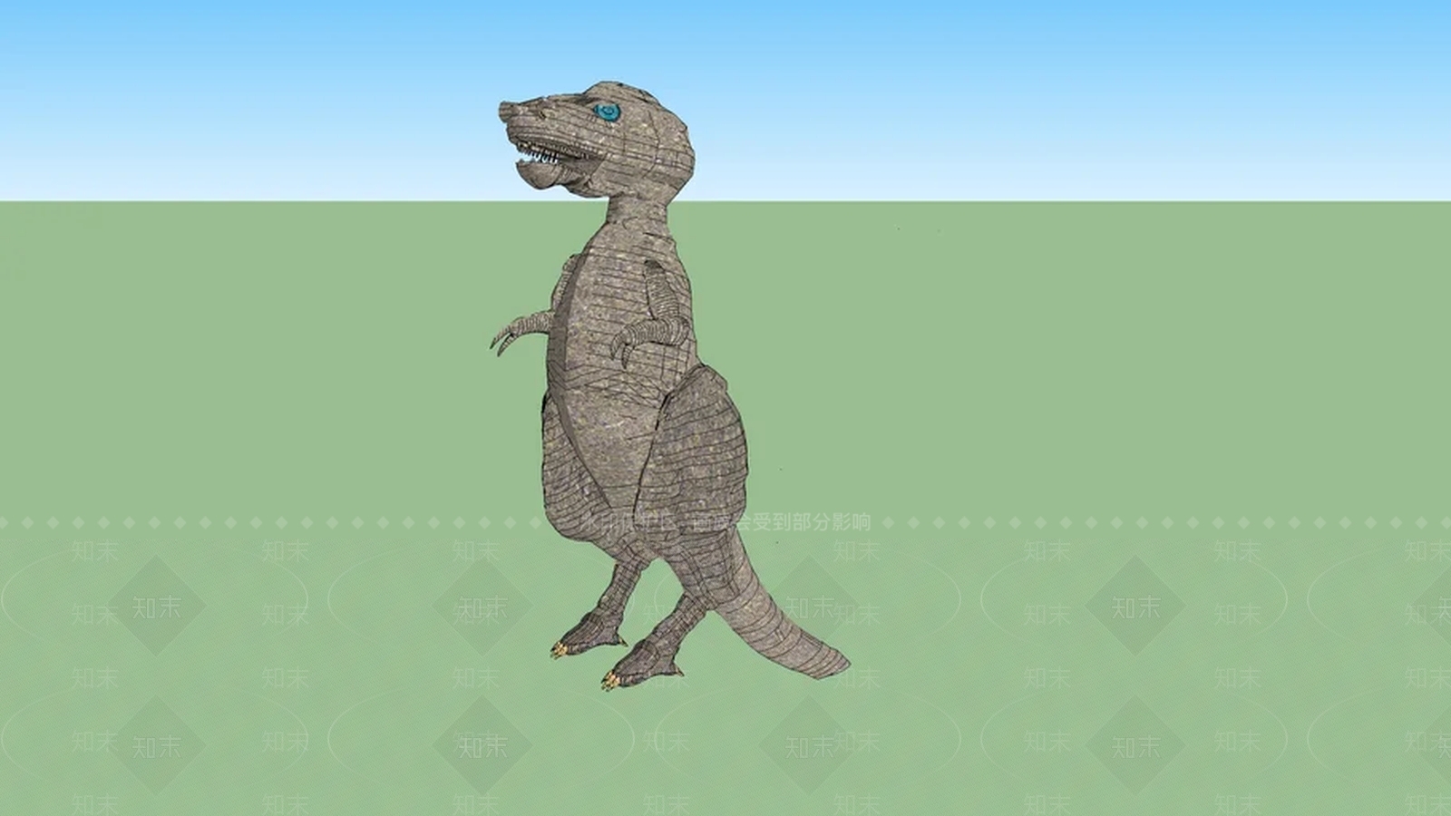暴龙SU模型下载【ID:1161895799】