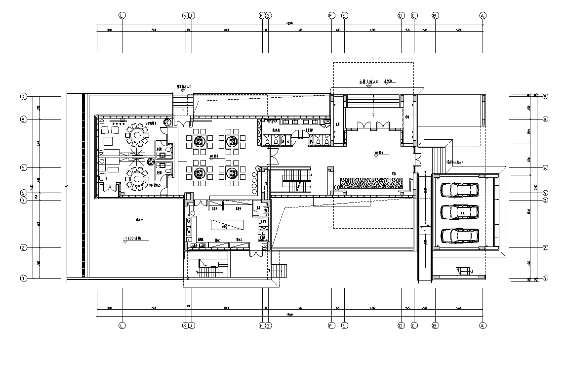 [四川]成都青羊区办公楼施工图cad施工图下载【ID:161780154】