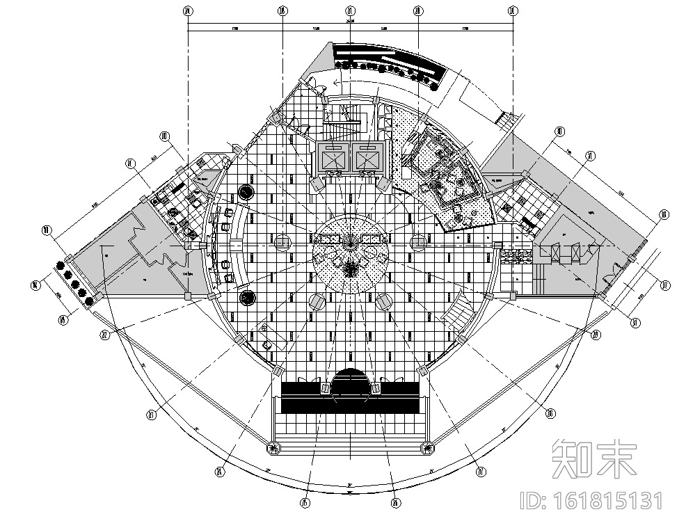 潜江假日酒店施工图+效果图cad施工图下载【ID:161815131】