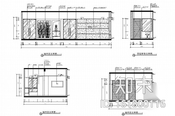 [北京]经济开发区新能源汽车有限公司办公室施工图cad施工图下载【ID:161800116】