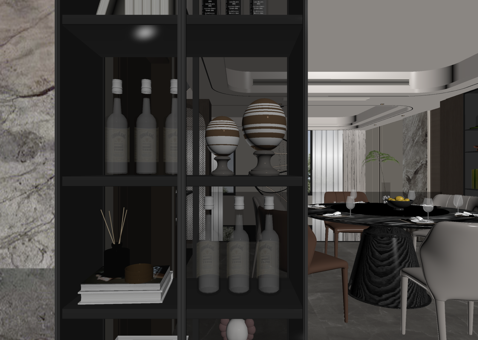 意式酒店餐厅3D模型下载【ID:1215171054】