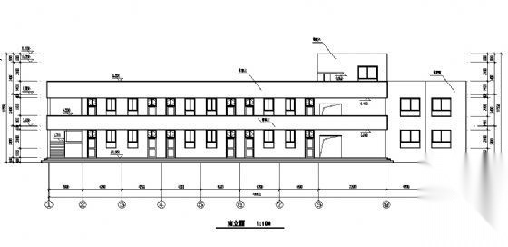 某三层小学教学楼建筑施工图cad施工图下载【ID:151570114】