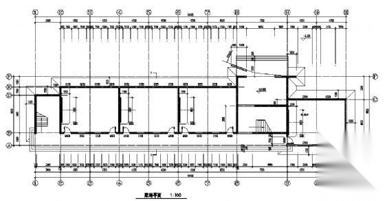 某三层小学教学楼建筑施工图cad施工图下载【ID:151570114】