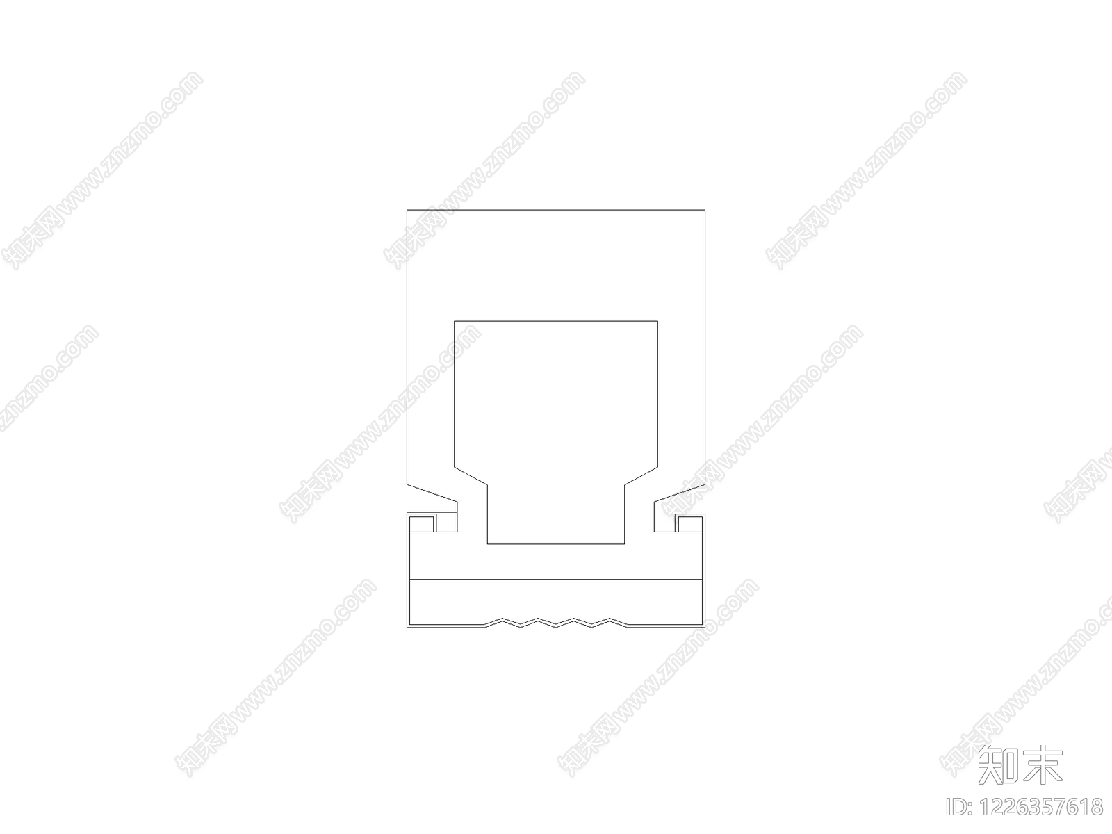 柜子cad施工图下载【ID:1226357618】