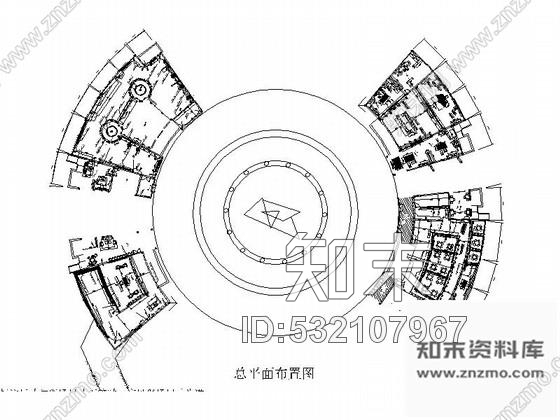 施工图安徽文化展示广场室内装修图cad施工图下载【ID:532107967】