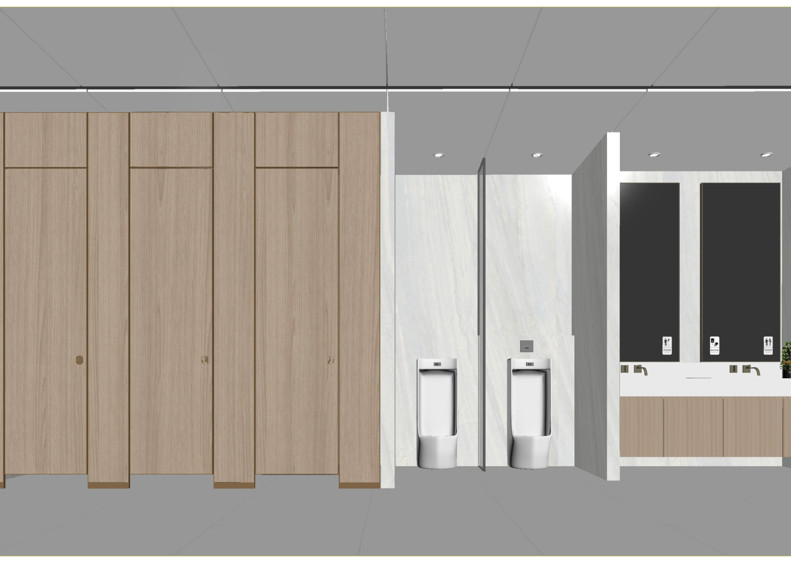 现代酒店卫生间3D模型下载【ID:1214760868】