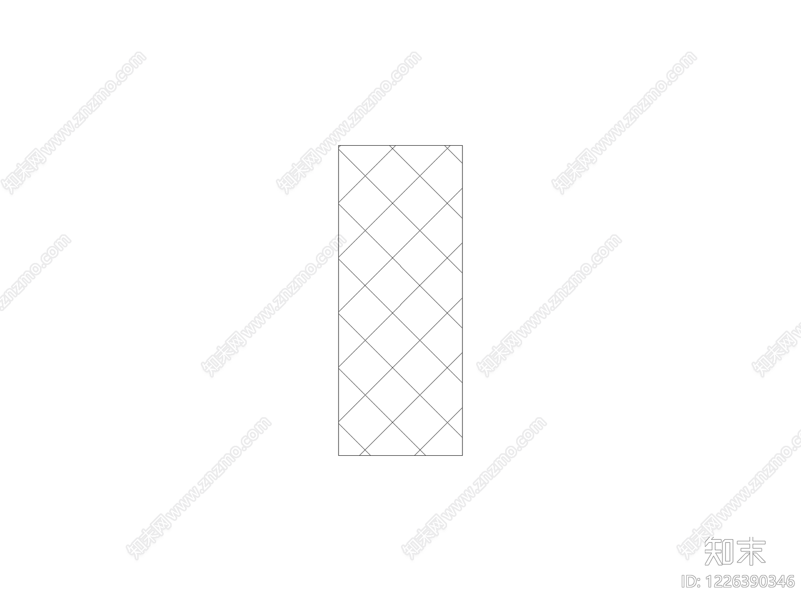 现代填充图案CAD图纸
