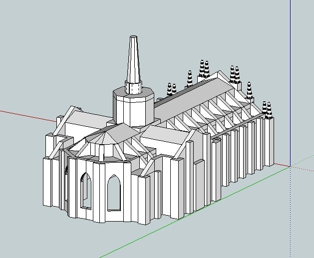 米拉大教堂3d打印模型下载【ID:178594122】