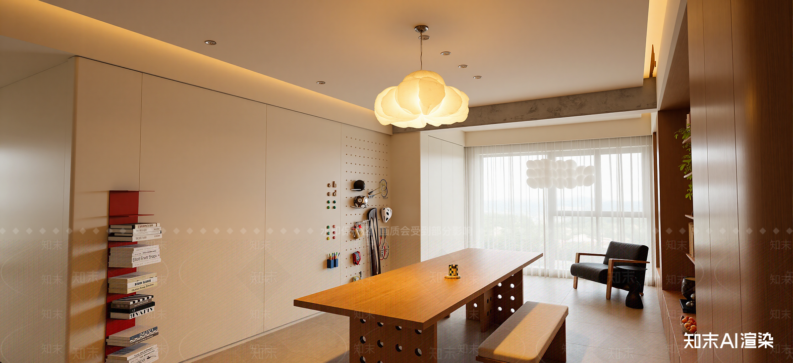 原木工作室SU模型下载【ID:1222190435】