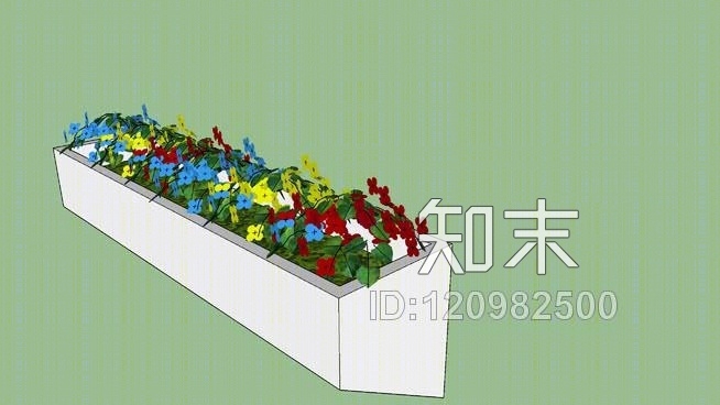 白花盒子SU模型下载【ID:120982500】