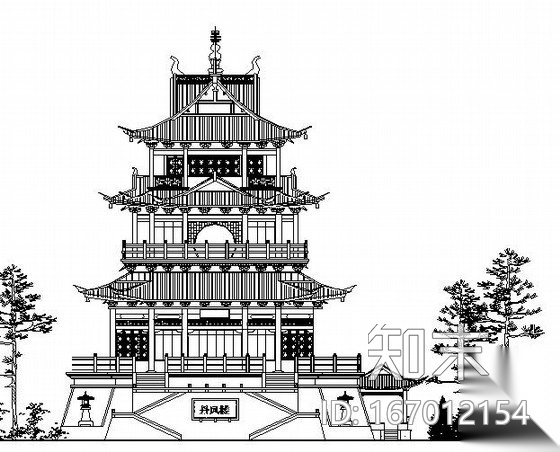 [上海]某公园总体规划设计cad施工图下载【ID:167012154】