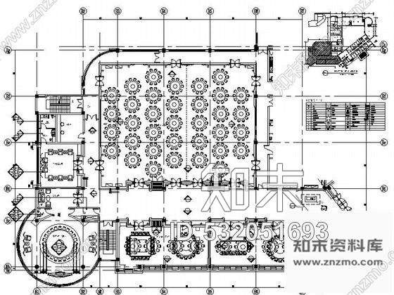 施工图安徽国际酒店多功能宴会厅装修图含效果施工图下载【ID:532051693】