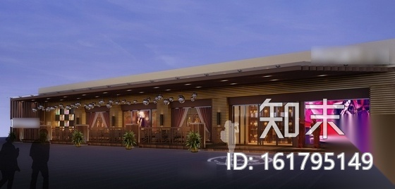 某现代时尚特色酒吧装修图（含效果）cad施工图下载【ID:161795149】