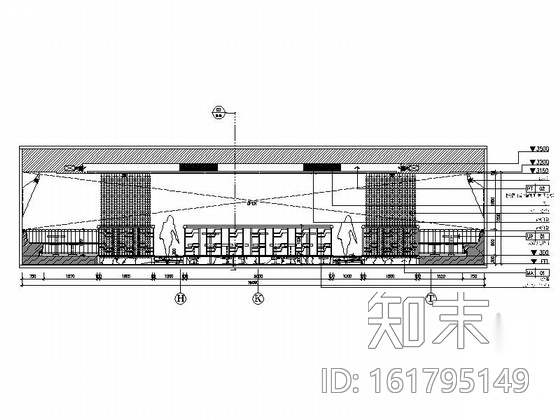 某现代时尚特色酒吧装修图（含效果）cad施工图下载【ID:161795149】
