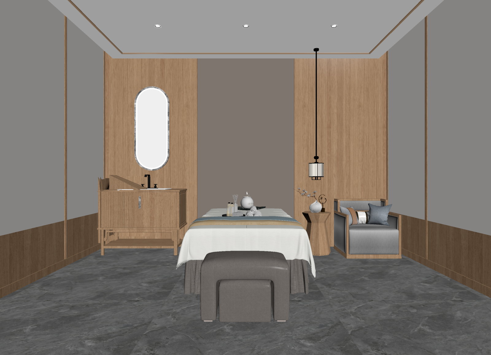 现代美容院3D模型下载【ID:1214305138】