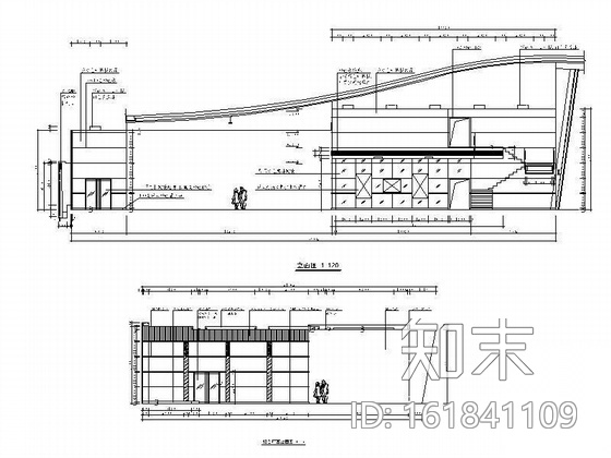 省航天科技产业基地开发公司办公楼装修图cad施工图下载【ID:161841109】
