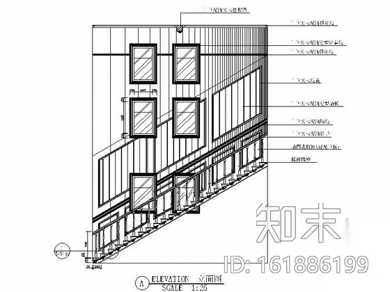 [武汉]临湖独栋精品双层别墅室内装修施工图施工图下载【ID:161886199】