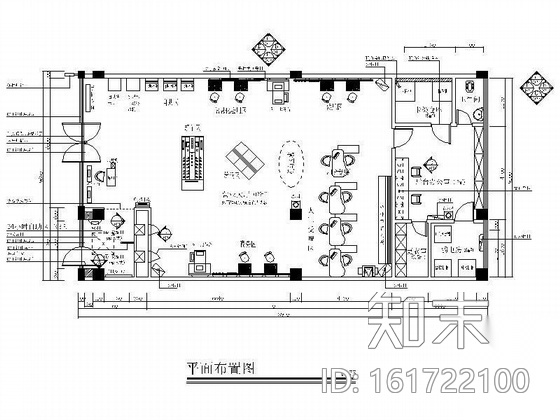 [广东]中国移动营业大厅装修图施工图下载【ID:161721197】