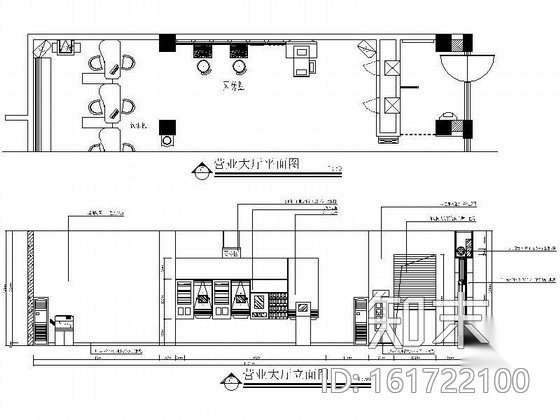 [广东]中国移动营业大厅装修图施工图下载【ID:161721197】