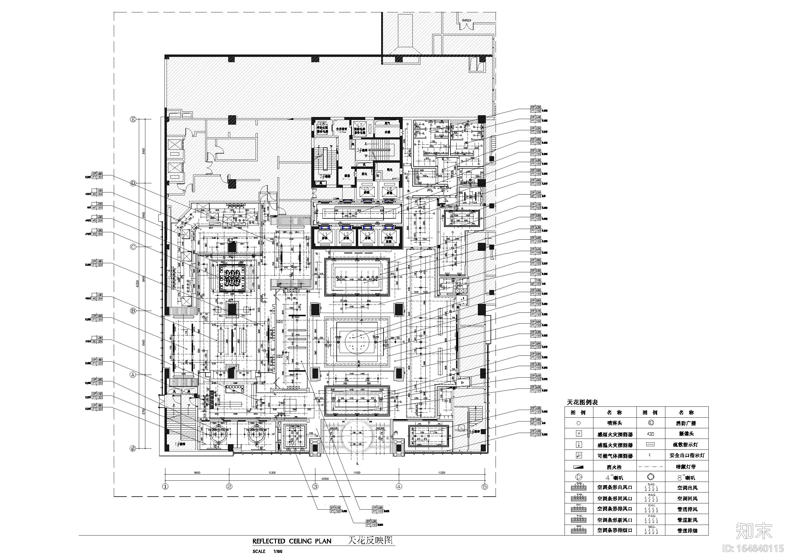 [湖北]希尔顿逸林商务酒店施工图+实景拍摄cad施工图下载【ID:164840115】