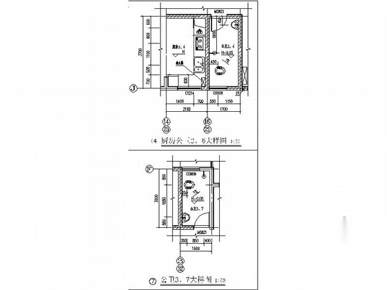 [广西]32层现代风格旧房改造住宅楼设计施工图cad施工图下载【ID:166058123】