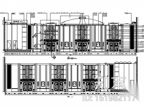 [广东]某国际顶级白金五星酒店施工图cad施工图下载【ID:161982117】